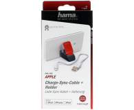 Hama USB-Lightning 0.2m MFI biały + uchwyt - 1442602 - zdjęcie 6
